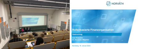 Zum Artikel "„Rollenbasierte Finanzorganisation“ – Gastvortrag im Rahmen unserer Vorlesung Versicherungs- und Risikomanagement"