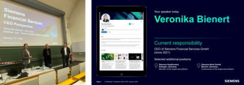 Zum Artikel "“CEO Perspective – Siemens Financial Services” – Gastvortrag von Siemens an der FAU Erlangen-Nürnberg"
