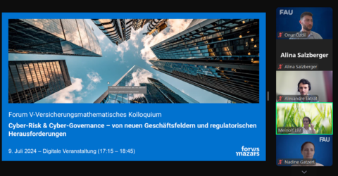 Zum Artikel "Rückblick: Drittes Forum V-Versicherungsmathematische Kolloquium im Sommersemester 2024"